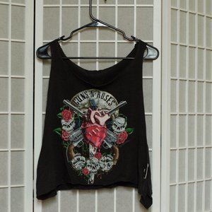 1990 Vintage Guns n Roses Crop Tank Top